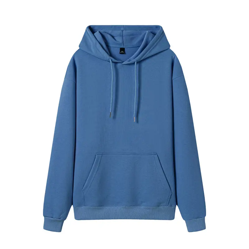 Purple Cotton Round Neck Sweatshirt for Men Women 380g