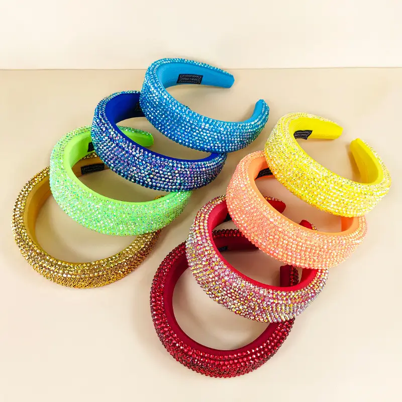 Korean Diamond Sponge Headband with Drill - Image 18