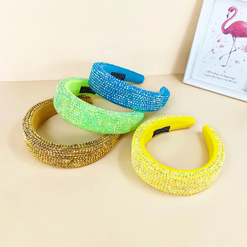 Korean Diamond Sponge Headband with Drill - Image 19