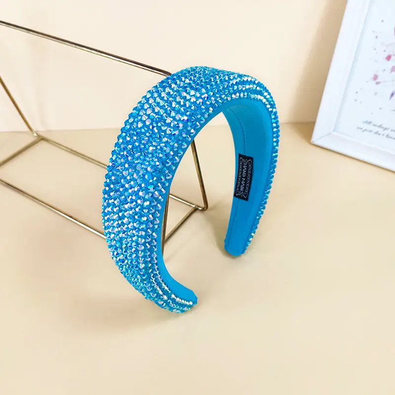 Korean Diamond Sponge Headband with Drill - Image 10