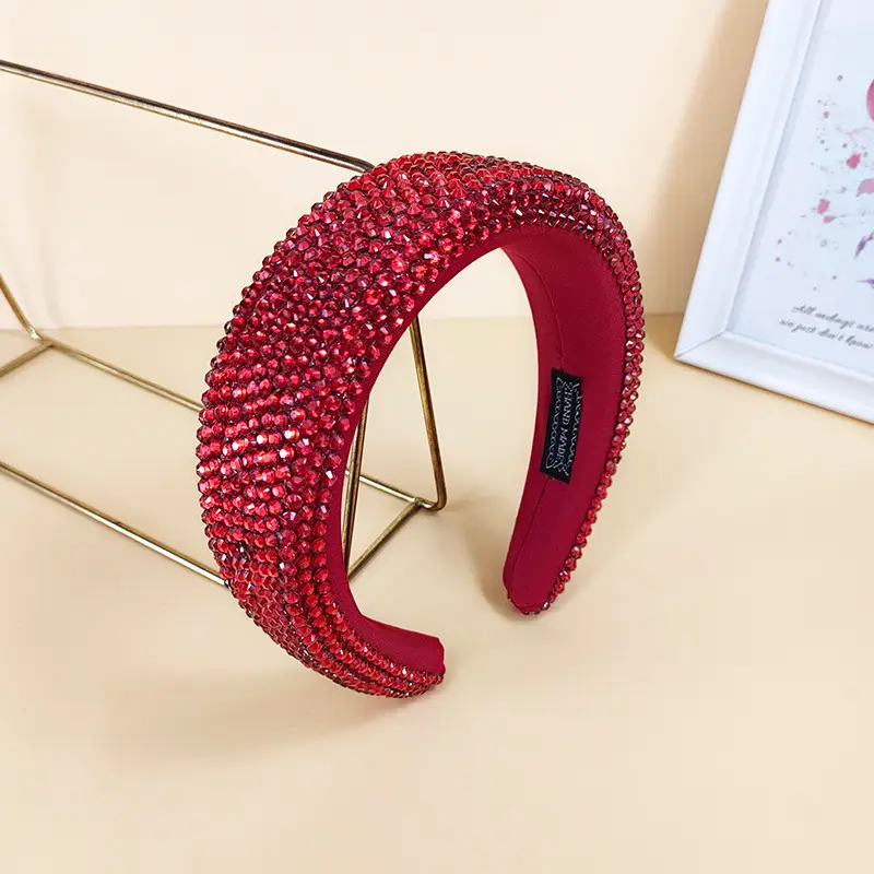 Korean Diamond Sponge Headband with Drill - Image 11