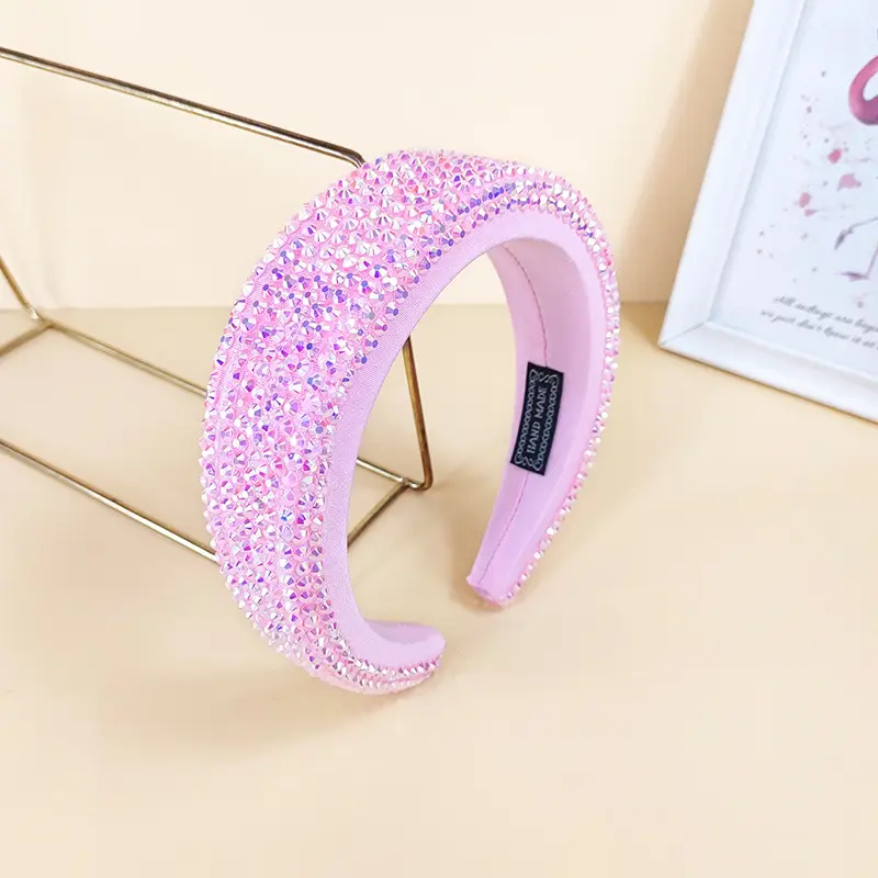 Korean Diamond Sponge Headband with Drill - Image 12