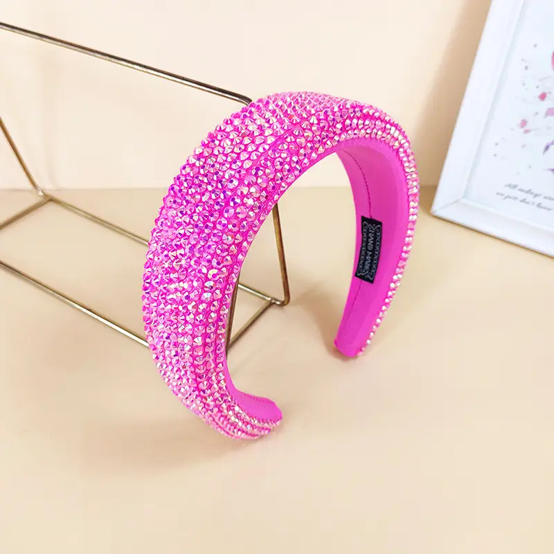 Korean Diamond Sponge Headband with Drill - Image 14