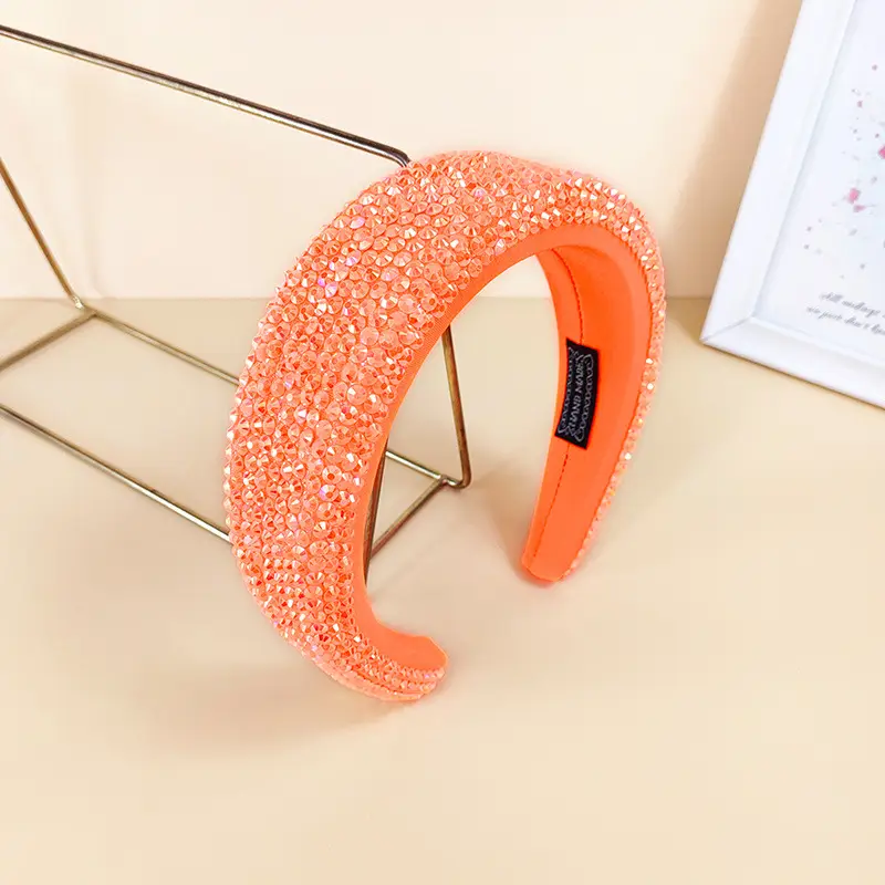 Korean Diamond Sponge Headband with Drill - Image 3