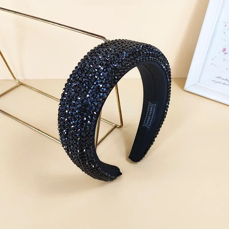 Korean Diamond Sponge Headband with Drill - Image 8