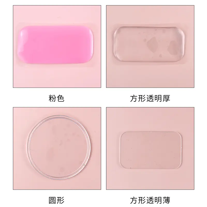 Silicone Eyelash Spacer Patch 11cm Pink - Image 5