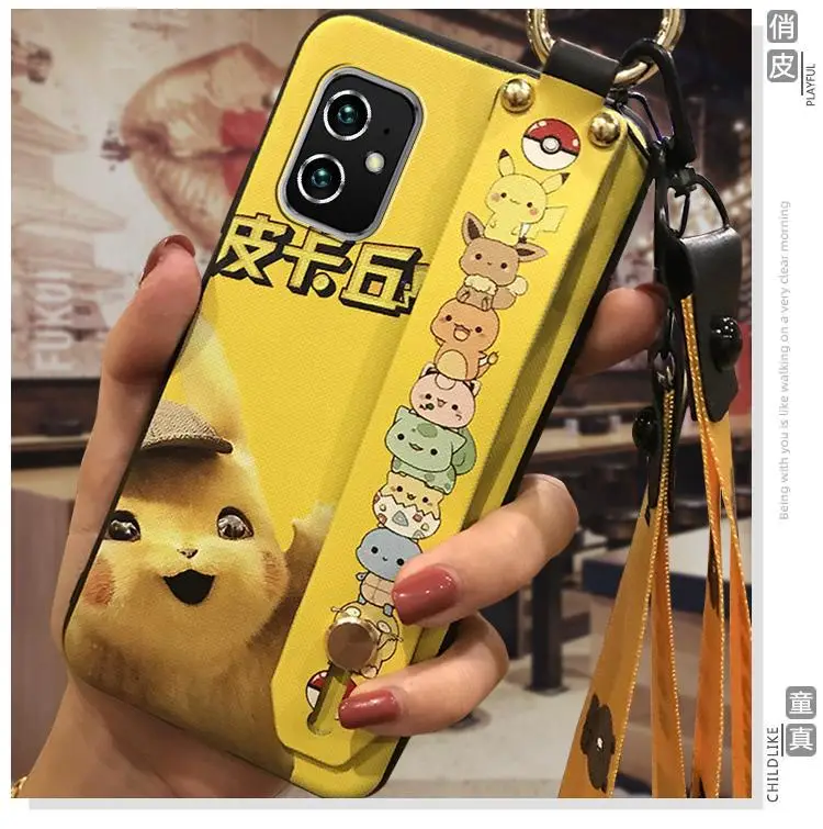 Huawei iPhone Cartoon Protective Case with Wrist Strap — feature 10