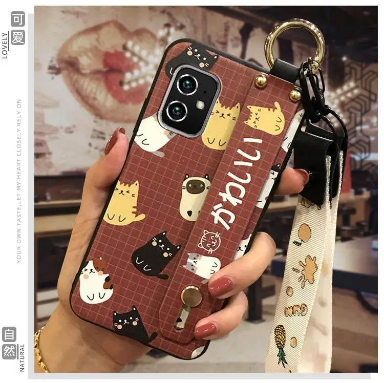 Huawei iPhone Cartoon Protective Case with Wrist Strap — feature 11