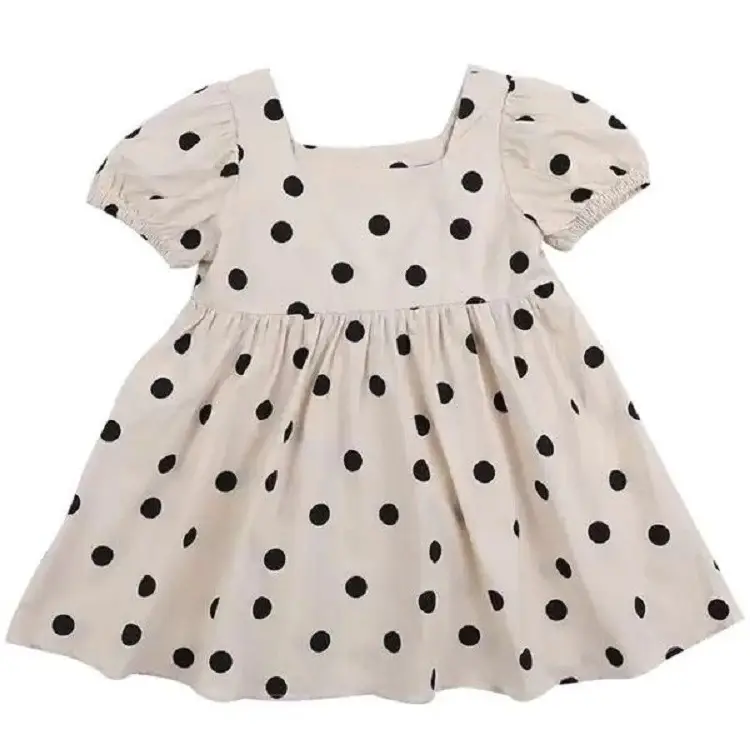 Baby Girls Polka Dot Summer Dress Small Medium - Image 10