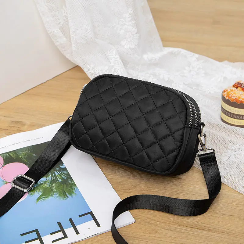 Women Quilted Crossbody Bag Navy 2026 - Image 7