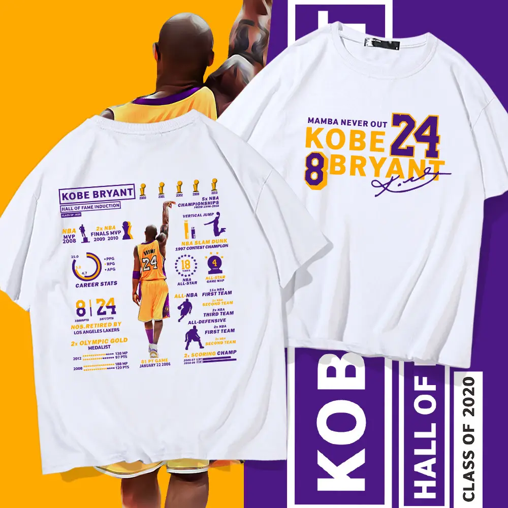 Kobe Bryant Honor Short Sleeve T-Shirt Green - Image 11