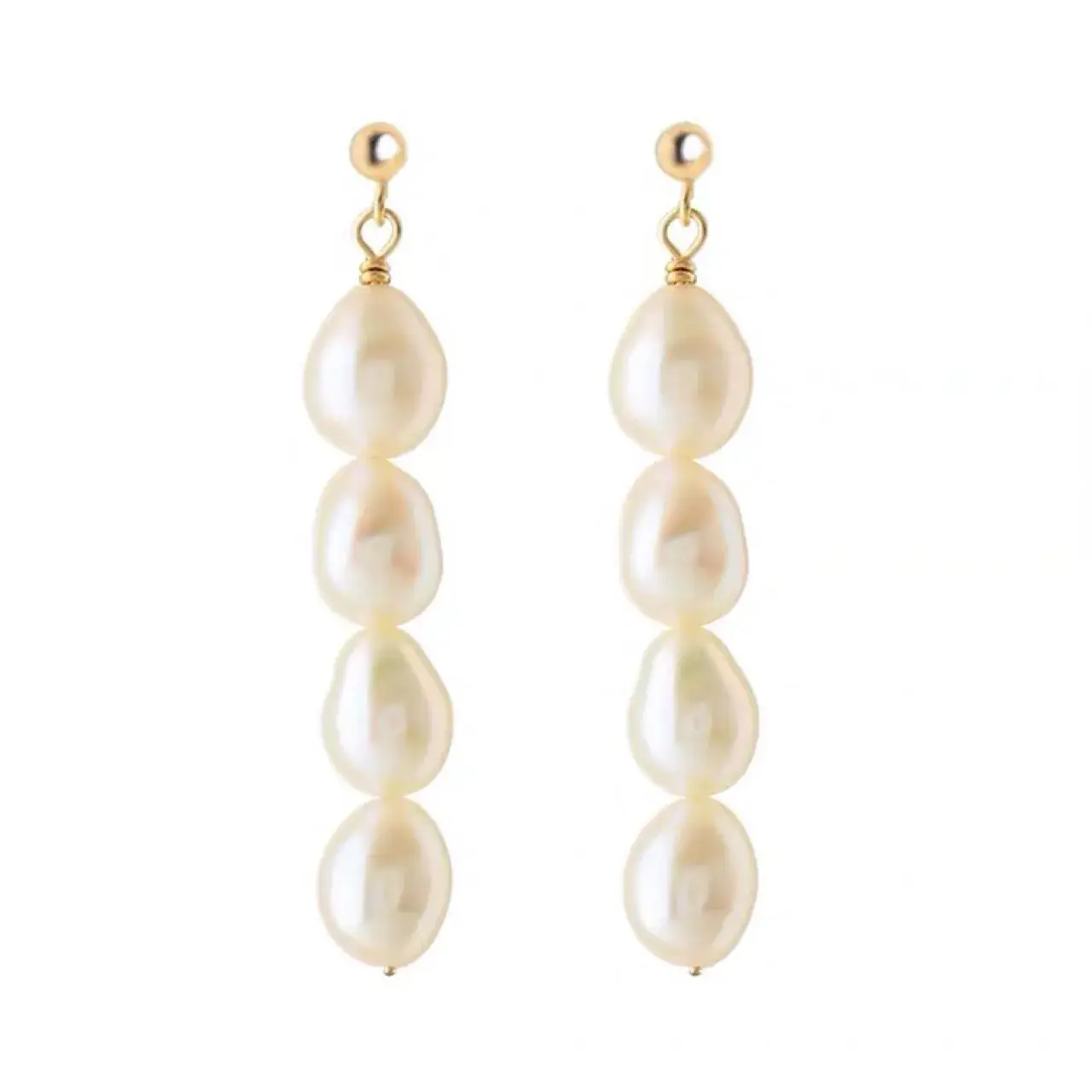 Elegant Pearl Earrings for Women French Style - Image 11