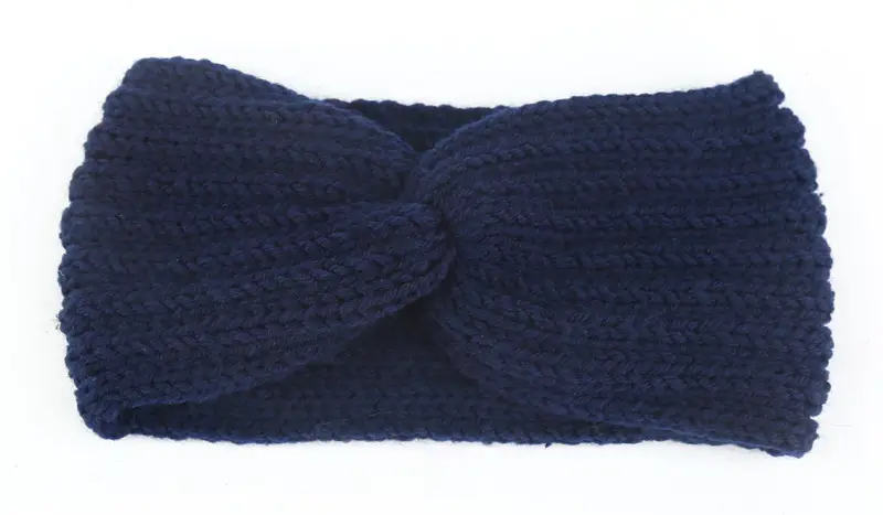 Teal Knitted Explosion Headband for Women