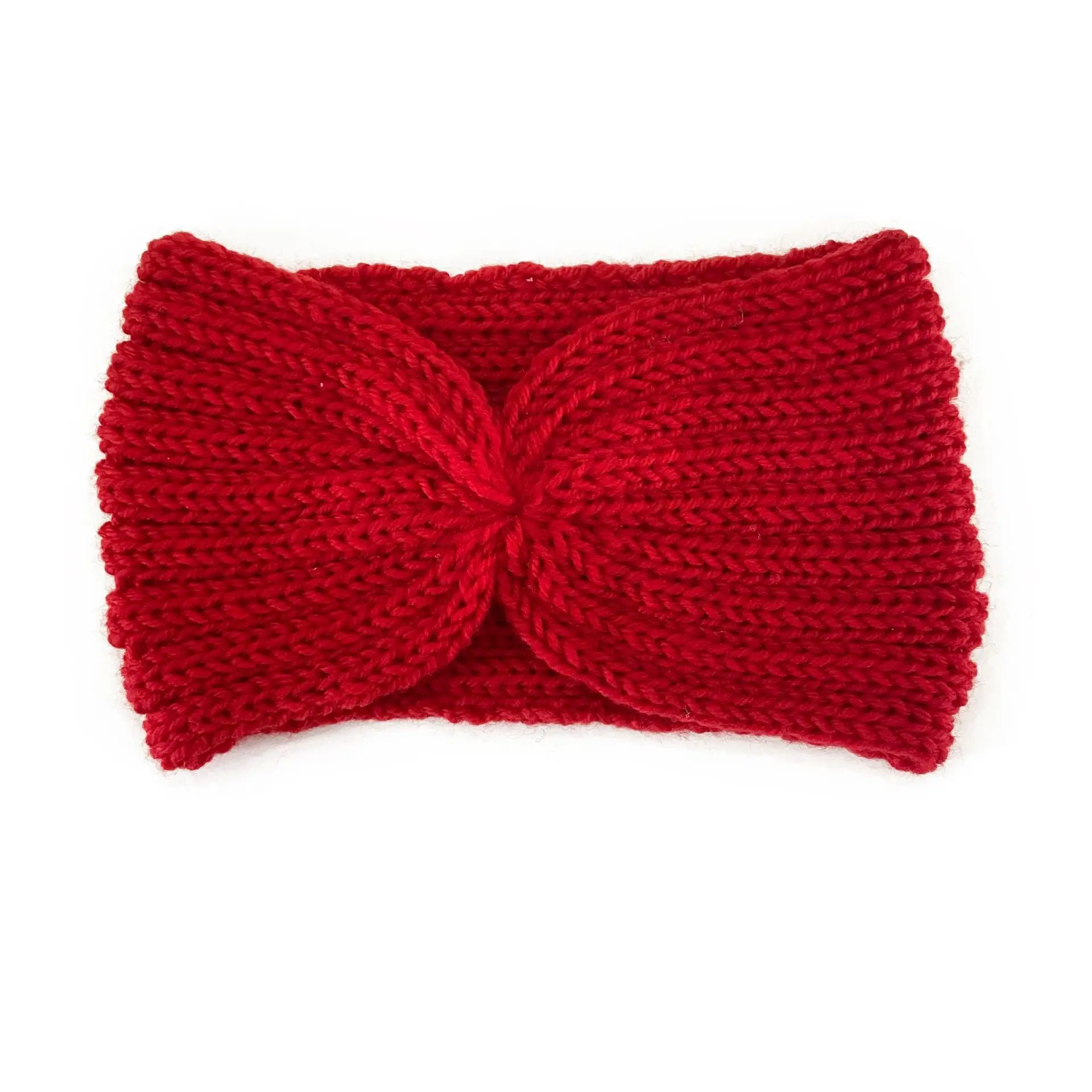 Teal Knitted Explosion Headband for Women