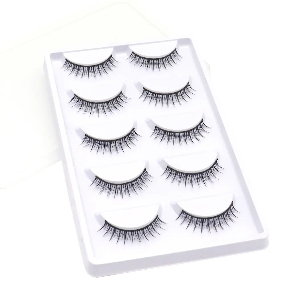 False Eyelashes 10# Natural Japanese Short Simulation - Image 10