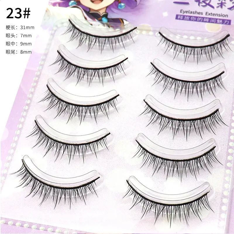 False Eyelashes 10# Natural Japanese Short Simulation - Image 15