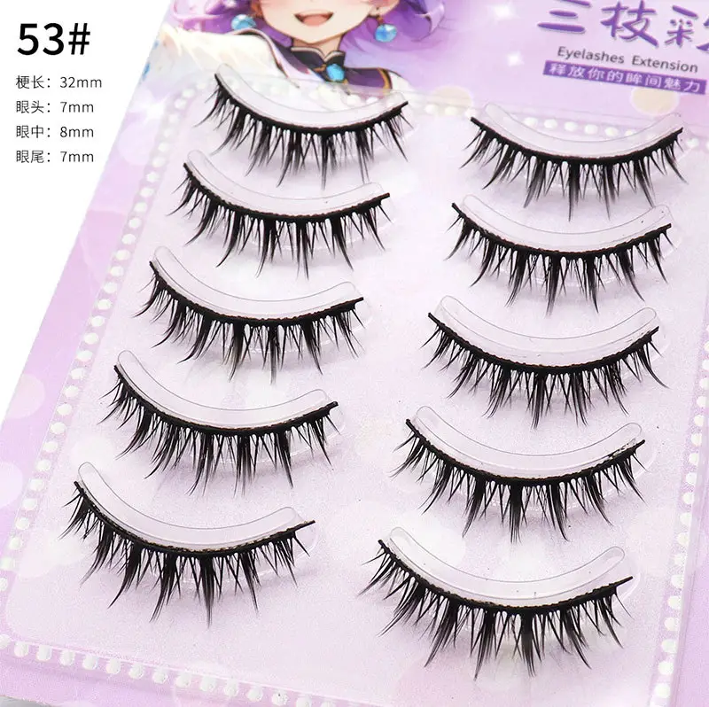 False Eyelashes 10# Natural Japanese Short Simulation - Image 16