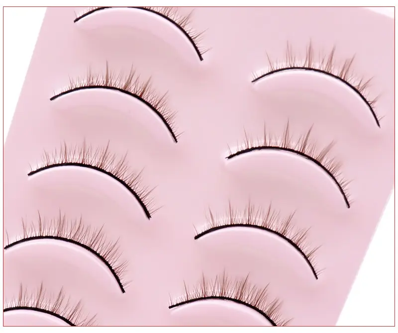 False Eyelashes 10# Natural Japanese Short Simulation - Image 8