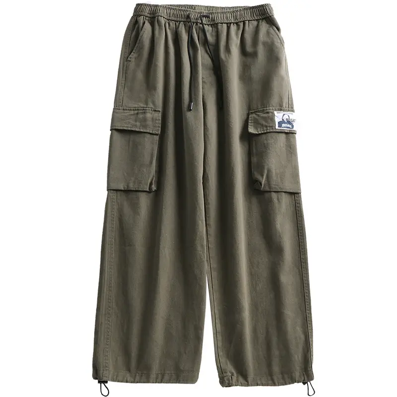 Yu Wenle 280g Cotton Cropped Pants Men Spring Autumn - Image 6