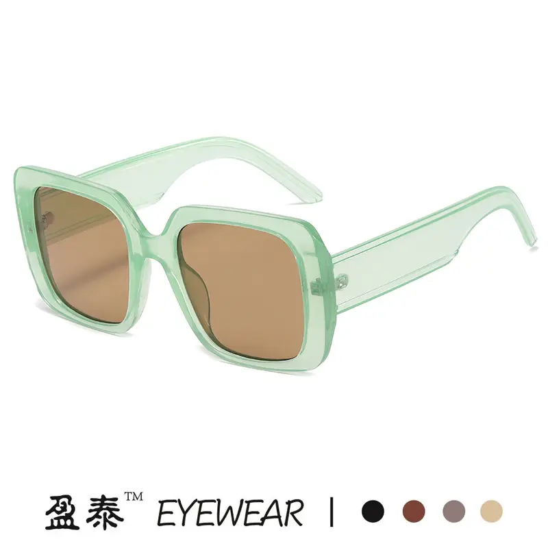 New D European & American Big Frame Square Sunglasses - Image 10