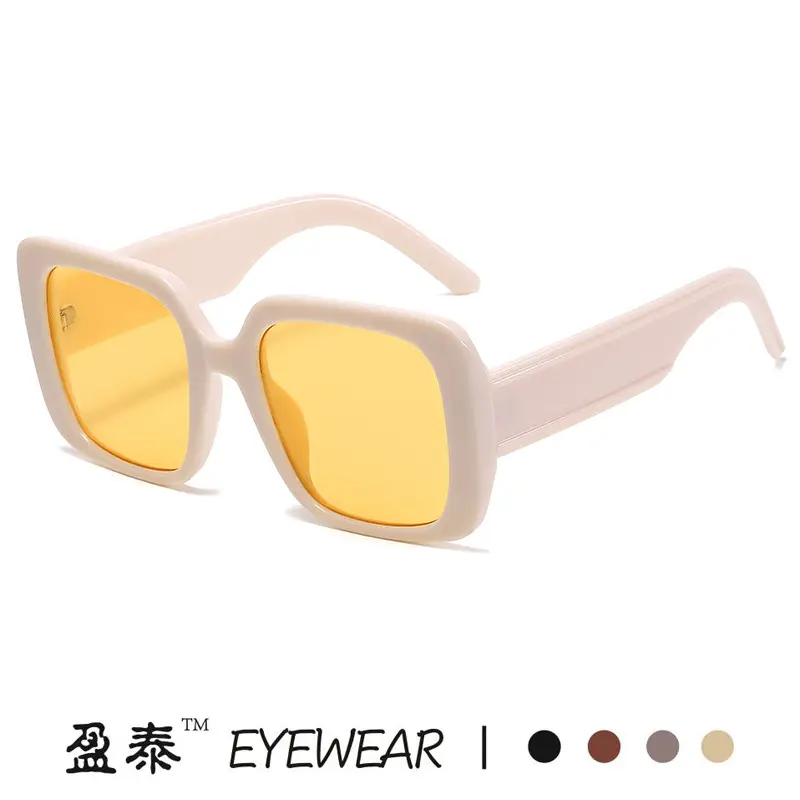 New D European & American Big Frame Square Sunglasses - Image 11