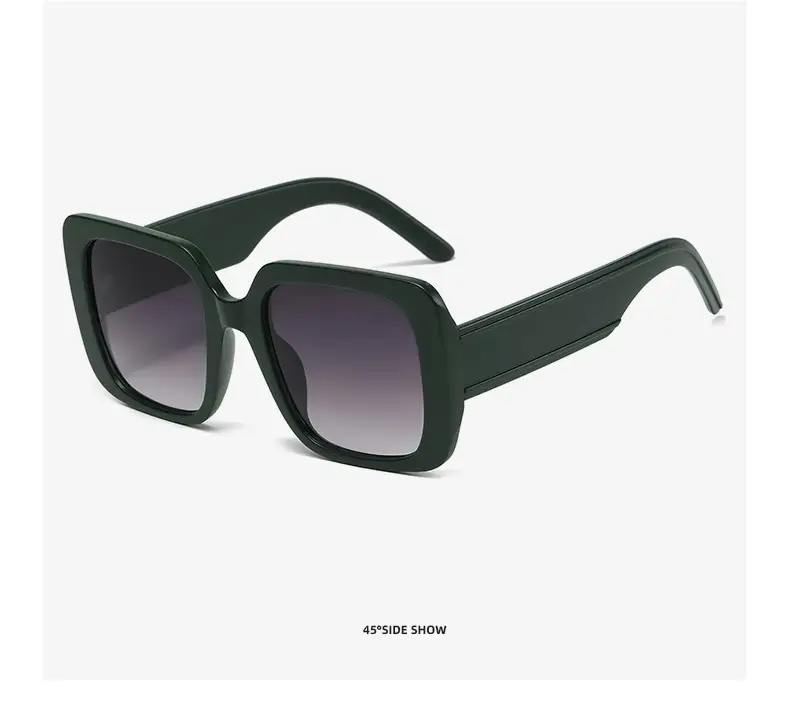New D European & American Big Frame Square Sunglasses — feature 18