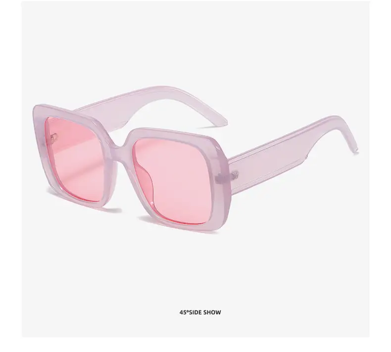 New D European & American Big Frame Square Sunglasses — feature 24