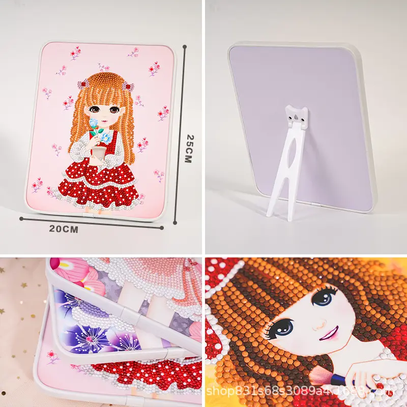 5D Diamond Sticker Doll for Girls Educational Toy