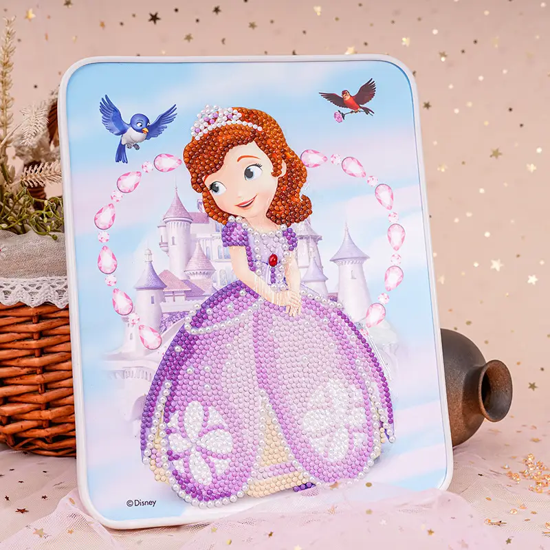 5D Diamond Sticker Doll for Girls Educational Toy