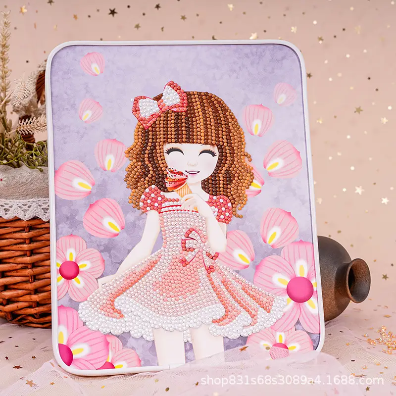 5D Diamond Sticker Doll for Girls Educational Toy