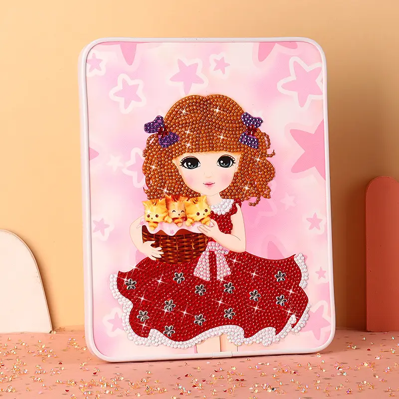 5D Diamond Sticker Doll for Girls Educational Toy