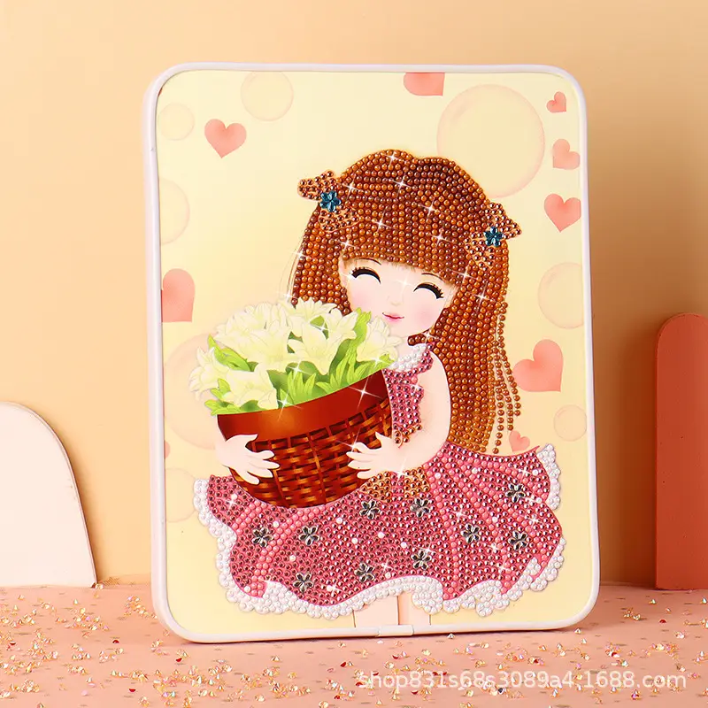5D Diamond Sticker Doll for Girls Educational Toy