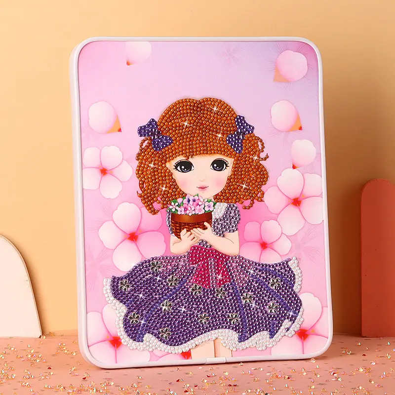 5D Diamond Sticker Doll for Girls Educational Toy