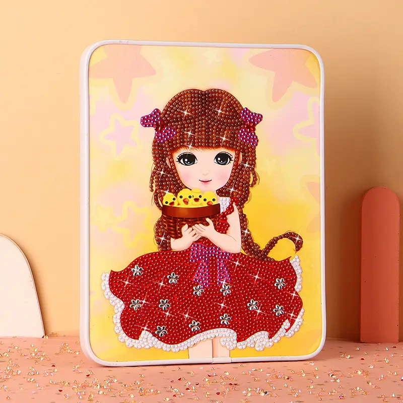 5D Diamond Sticker Doll for Girls Educational Toy