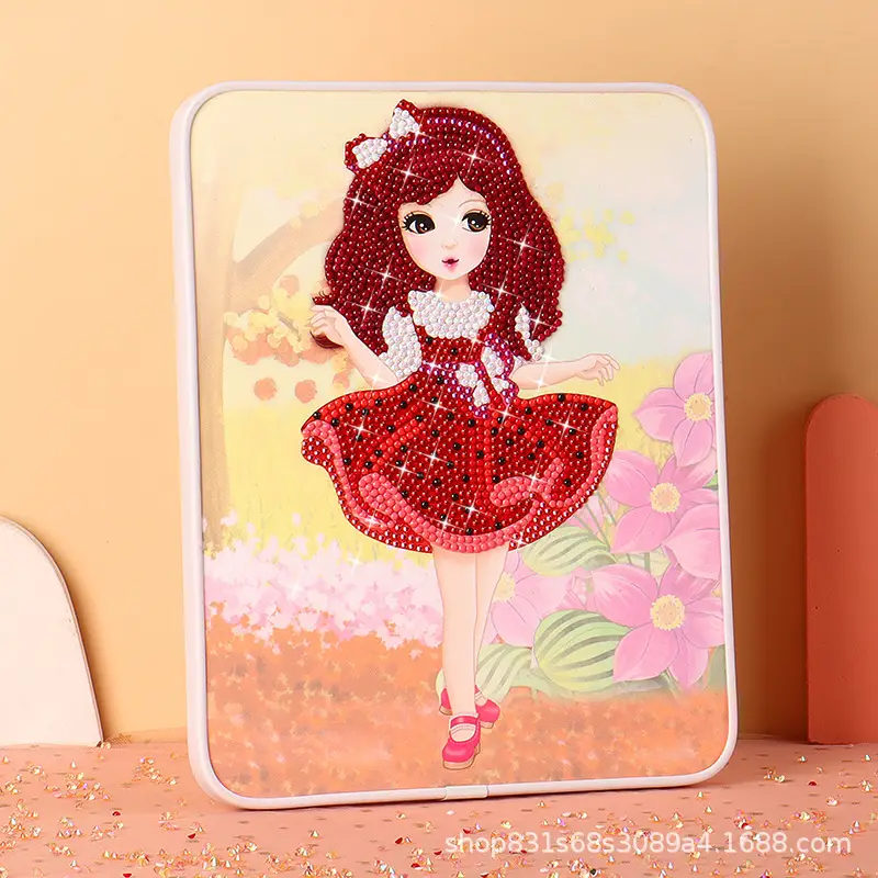 5D Diamond Sticker Doll for Girls Educational Toy