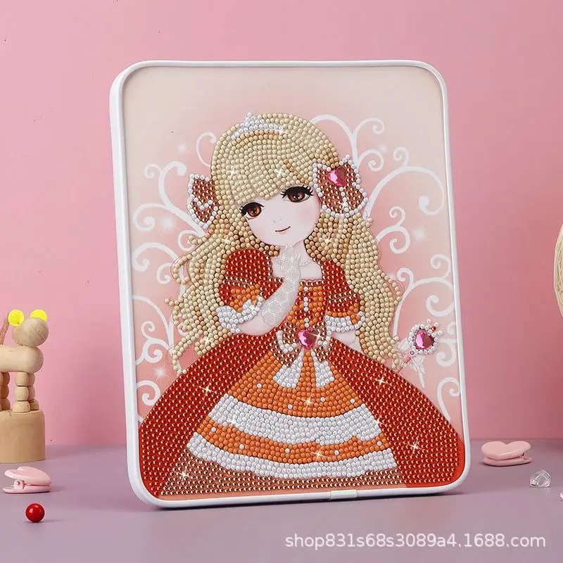 5D Diamond Sticker Doll for Girls Educational Toy