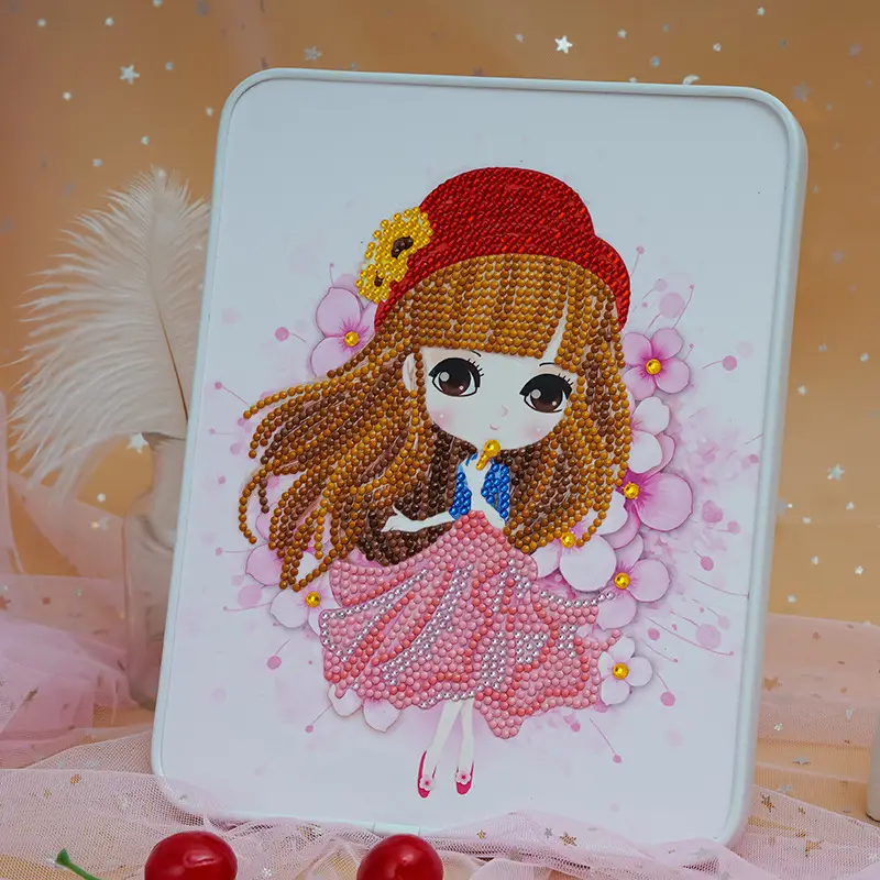 5D Diamond Sticker Doll for Girls Educational Toy