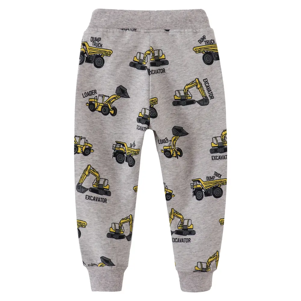 Kids Cotton Terry Autumn Winter Pants Boys - Image 5