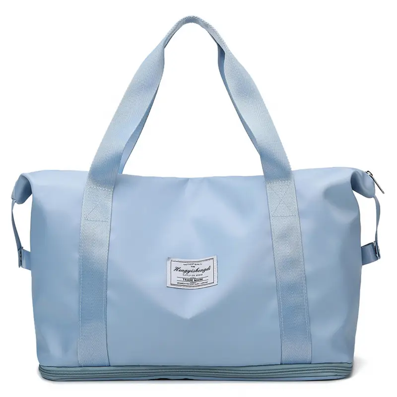 Purple Yoga & Travel Bag with Detachable Handle - Image 8