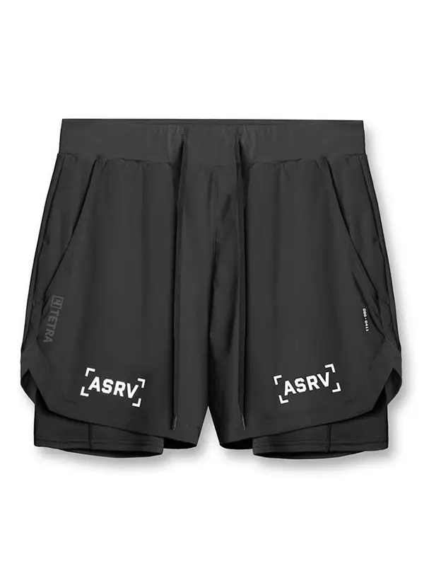 Men's Green Sports Shorts with Phone Support