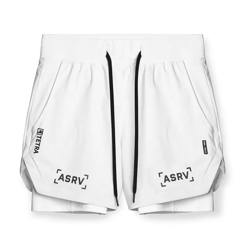 Men's Green Sports Shorts with Phone Support