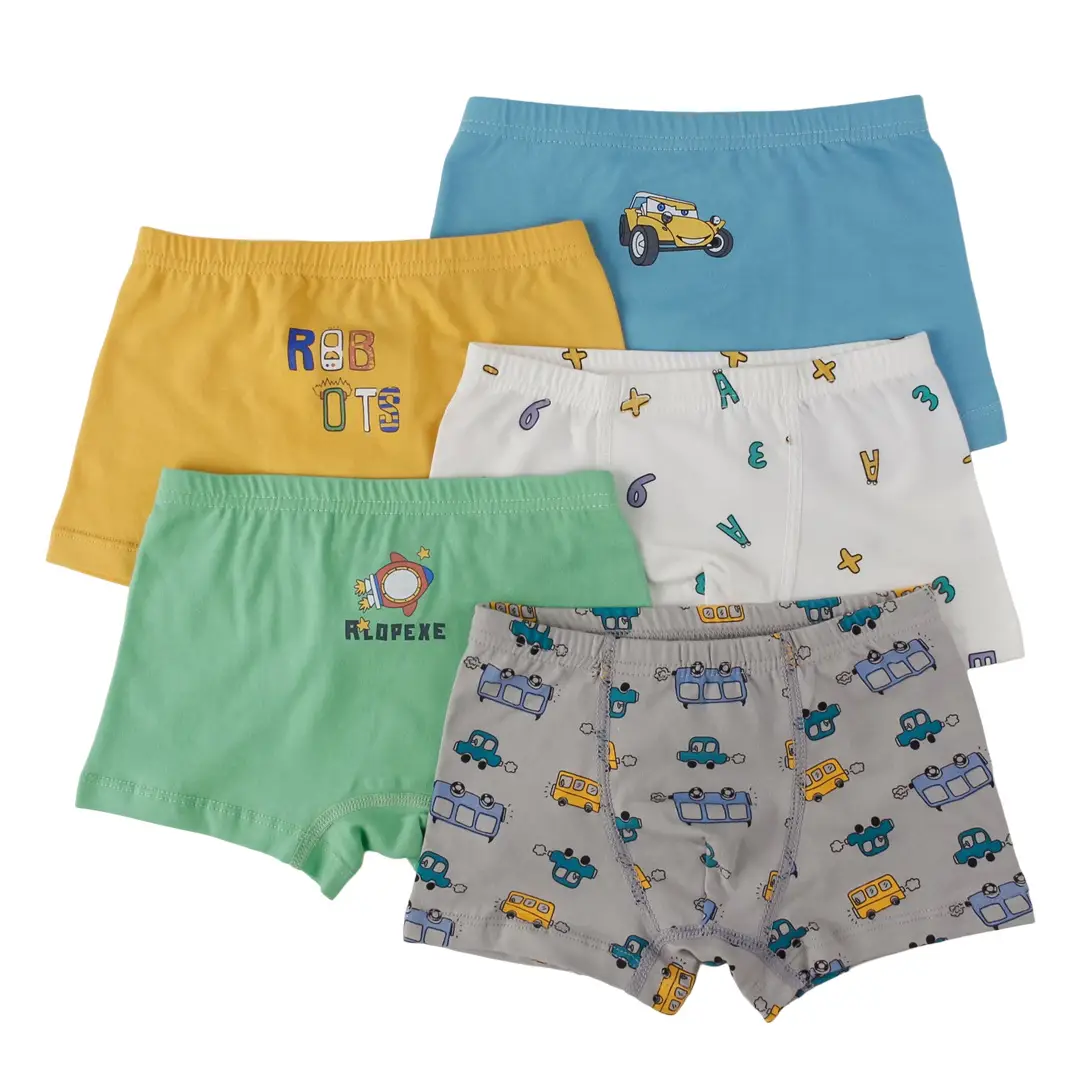Boys Cotton Boxers New Arrival Blue Yellow - Image 6