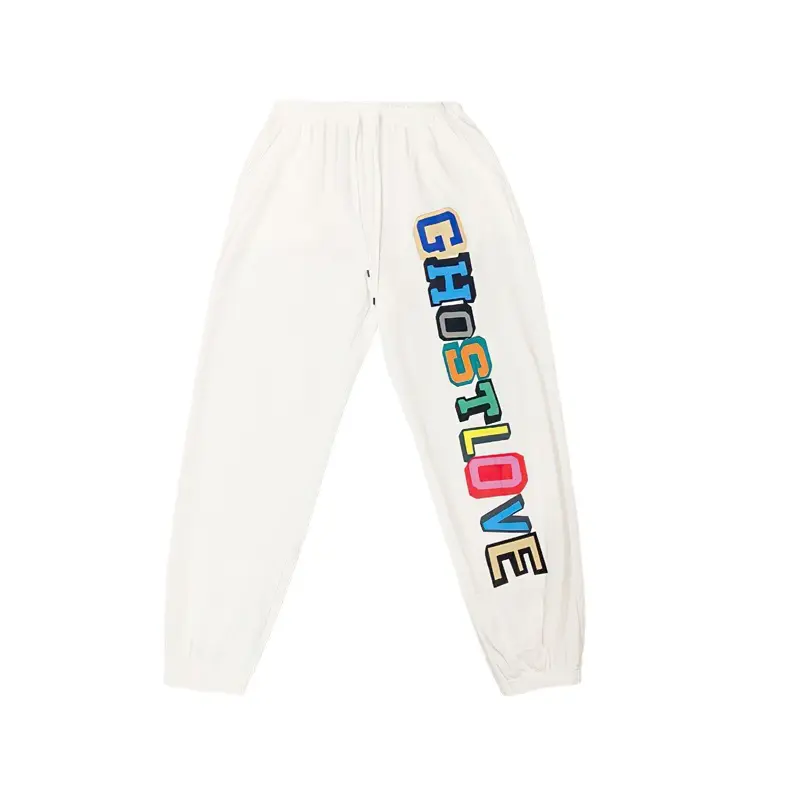 Women Summer Hip-Hop Cropped Jogger Pants White Jazz Dance - Image 9