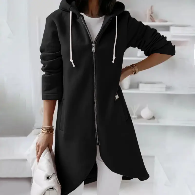 Pink Velvet Hooded Longwear Plus Size 2023 - Image 6