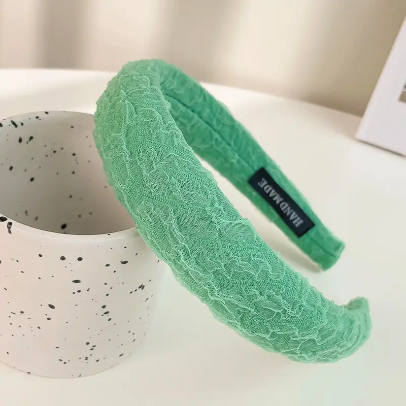 Macaron Color Wide Brim Pressure Bangs for Girls