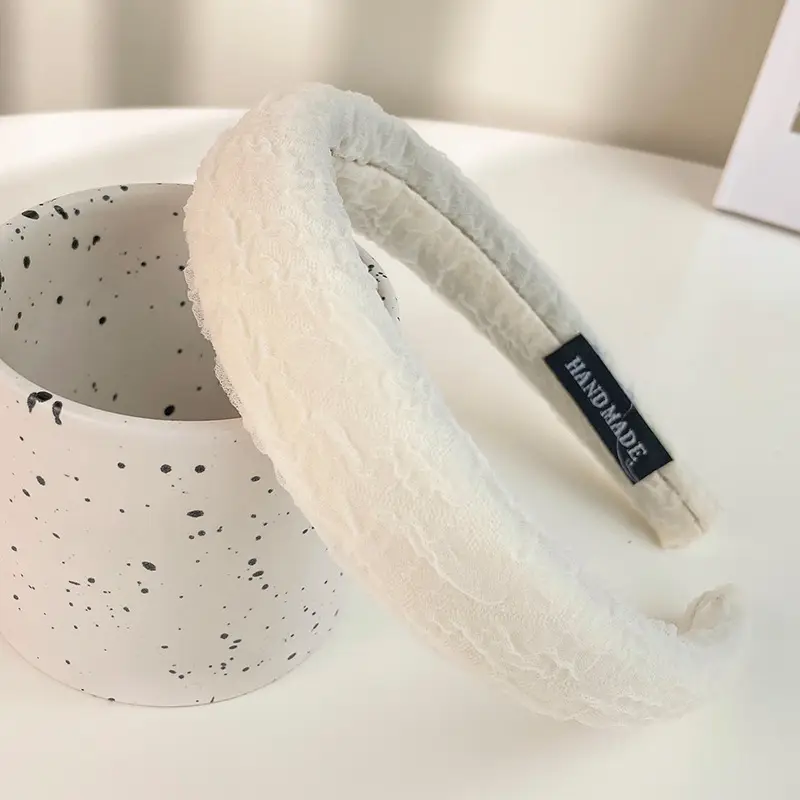 Macaron Color Wide Brim Pressure Bangs for Girls