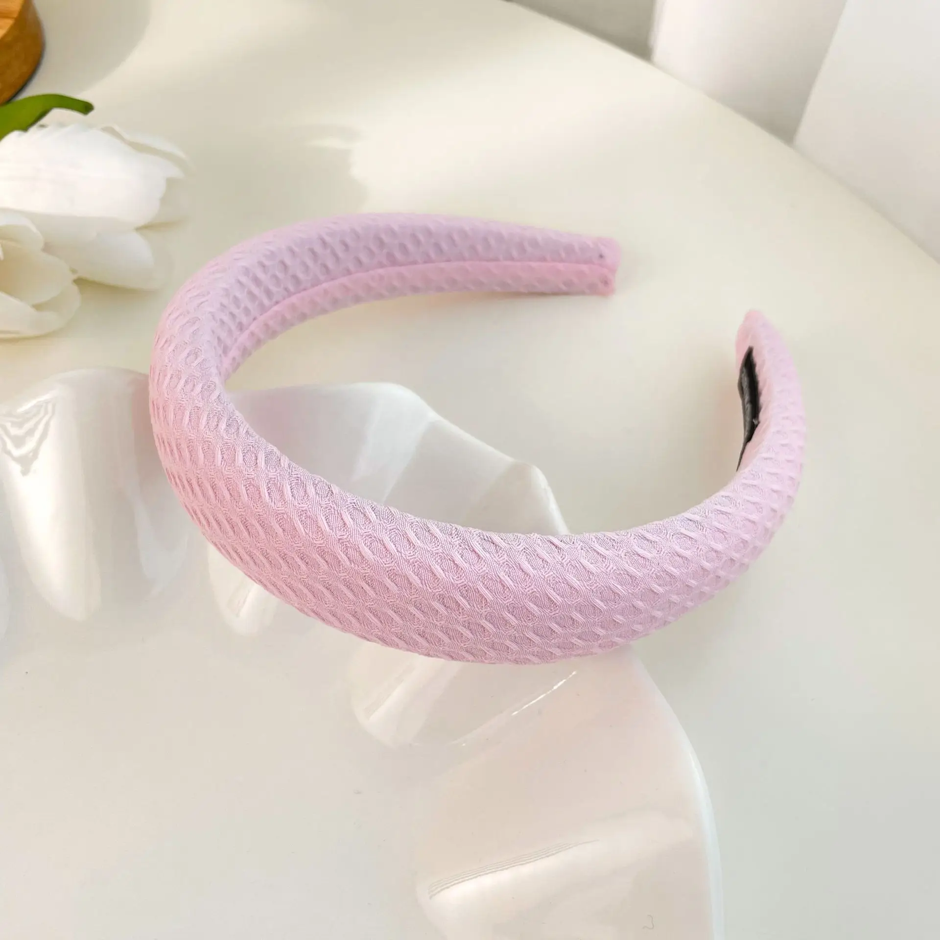 Macaron Color Wide Brim Pressure Bangs for Girls