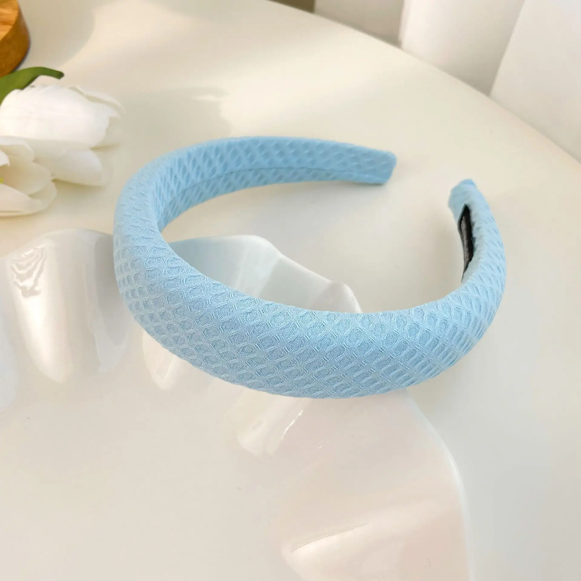 Macaron Color Wide Brim Pressure Bangs for Girls