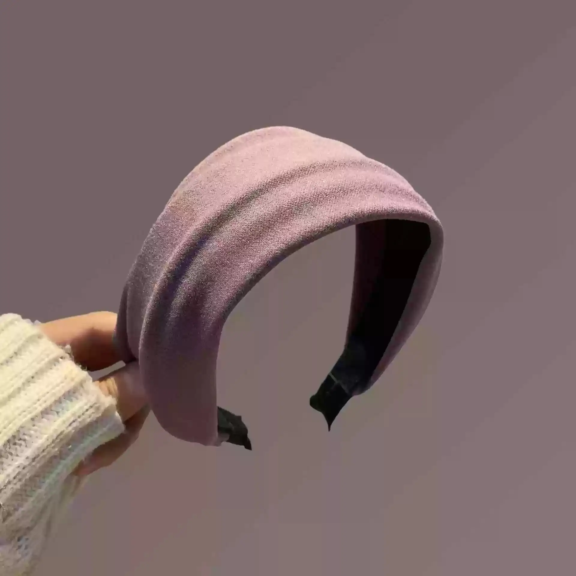 Macaron Color Wide Brim Pressure Bangs for Girls