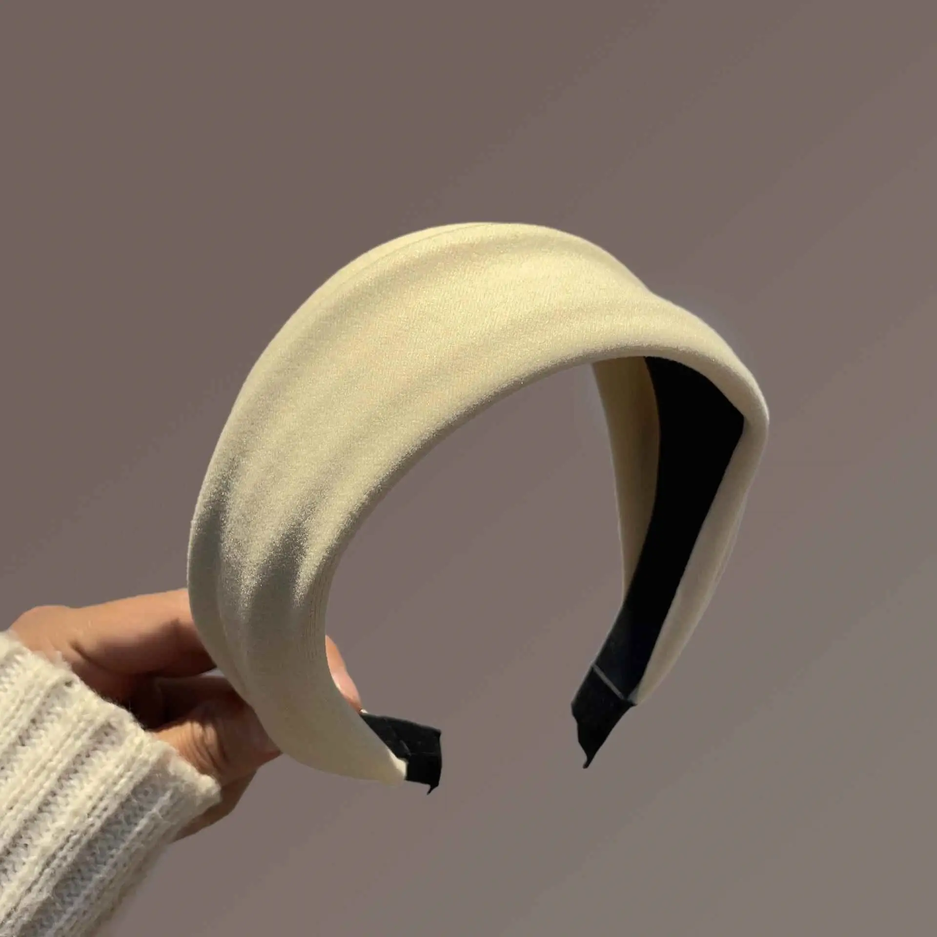 Macaron Color Wide Brim Pressure Bangs for Girls